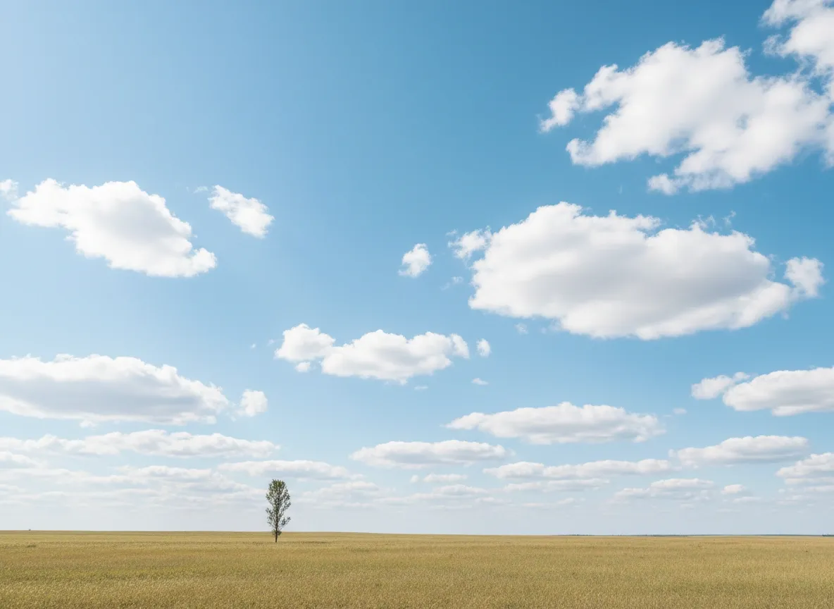Clear blue sky